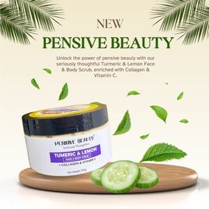 Tumeric & Lemon Body Scrub NIP